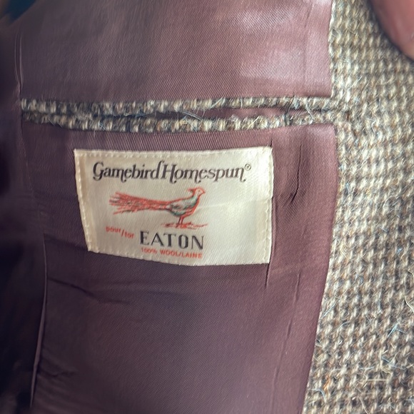 Eaton’s Size 38 tweed Sports jacket - Picture 8 of 11